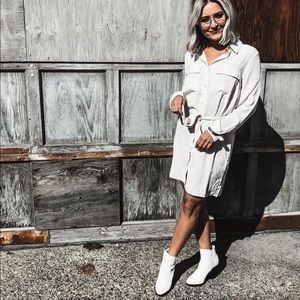 Forever 21 button up dress